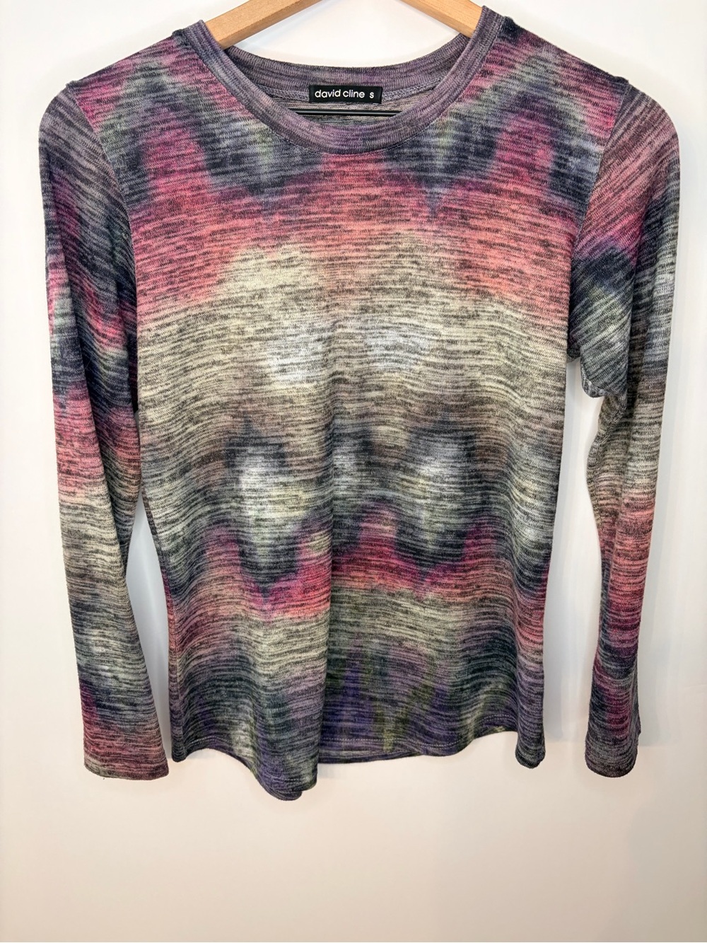 David Cline Women’s Hacci Crewneck Sweater, Size Small